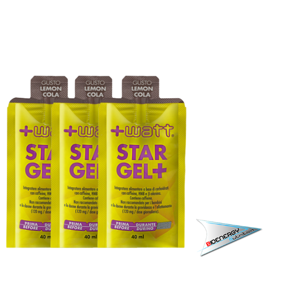 +Watt-STARGEL+ (Conf. 30 sticks da 40 ml)   Lemon Cola  